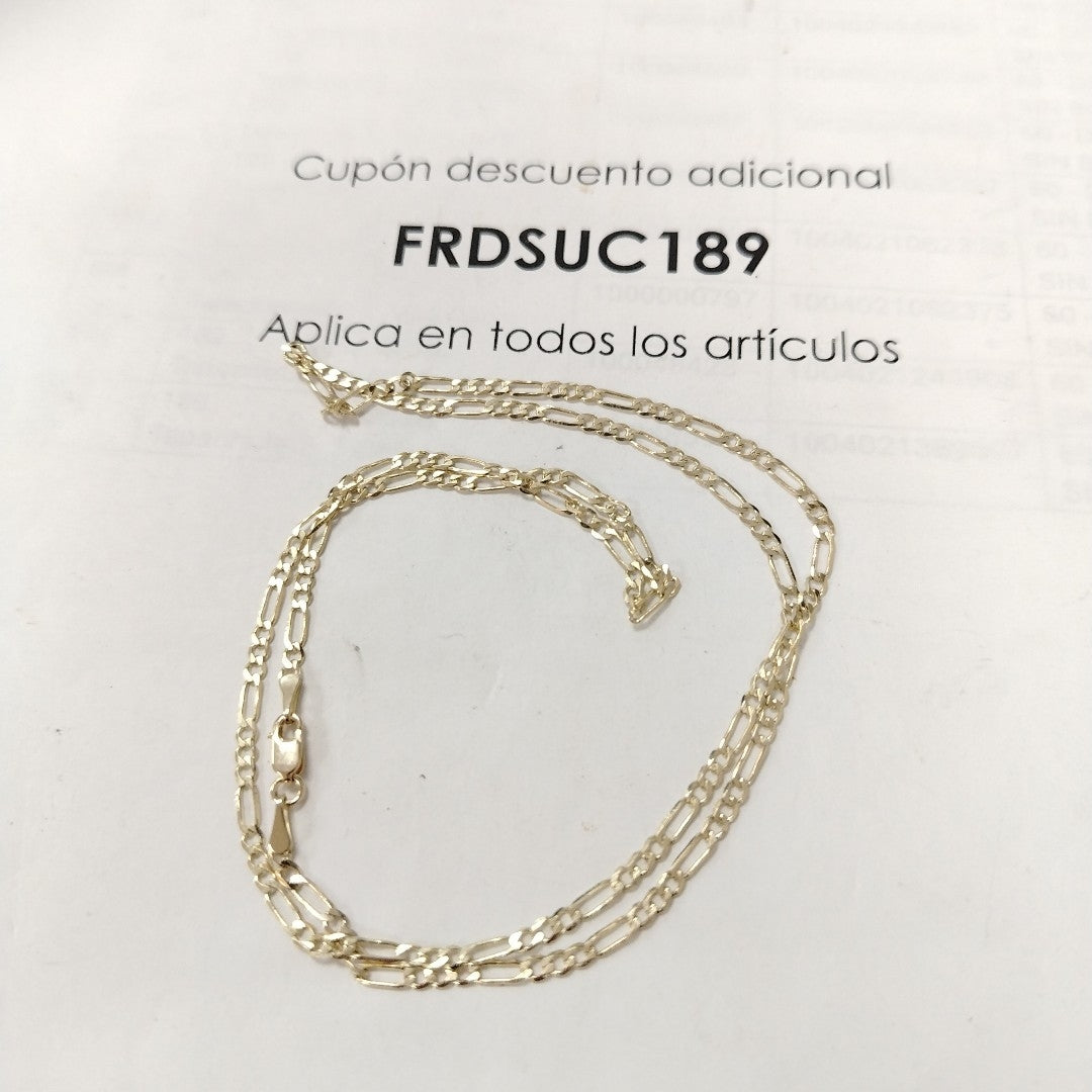 CADENA 3X1 10K 55 CM 4.2 GR (NUEVO)