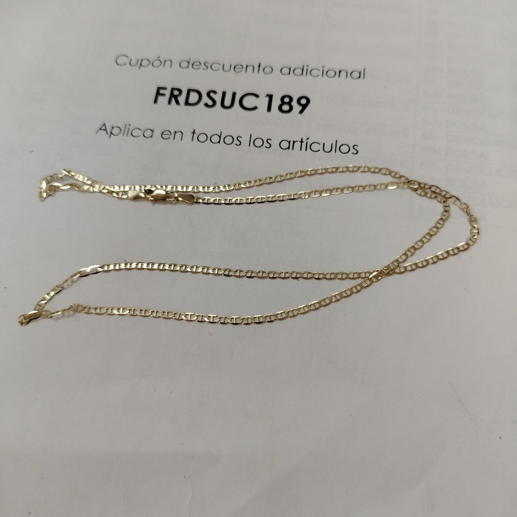 CADENA GUCHI 14K 55 CM 3.6 GR (NUEVO)