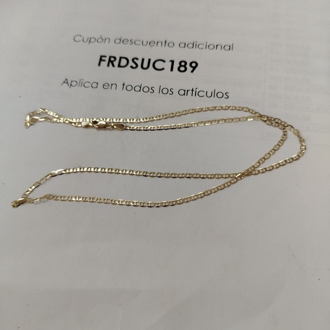 CADENA GUCHI 14K 55 CM 3.6 GR (NUEVO)