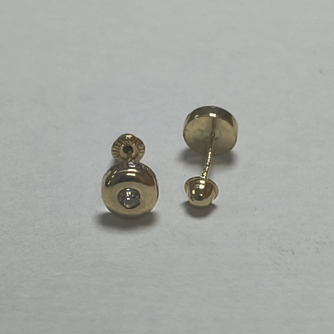 BROQUELES BROQUEL C CIRCONIA 14K 0.27 GR (NUEVO)