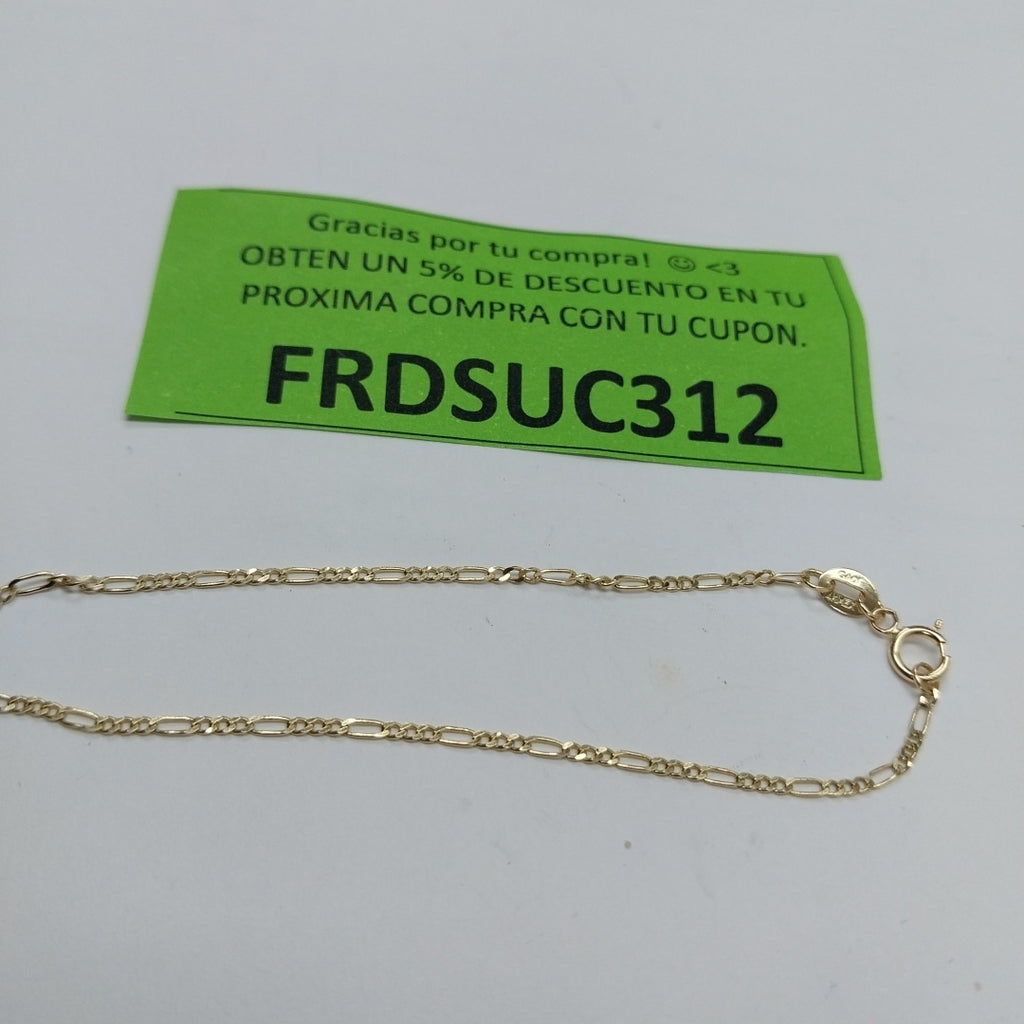 PULSERA 3X1 14K 18 CM 1 GR (NUEVO)