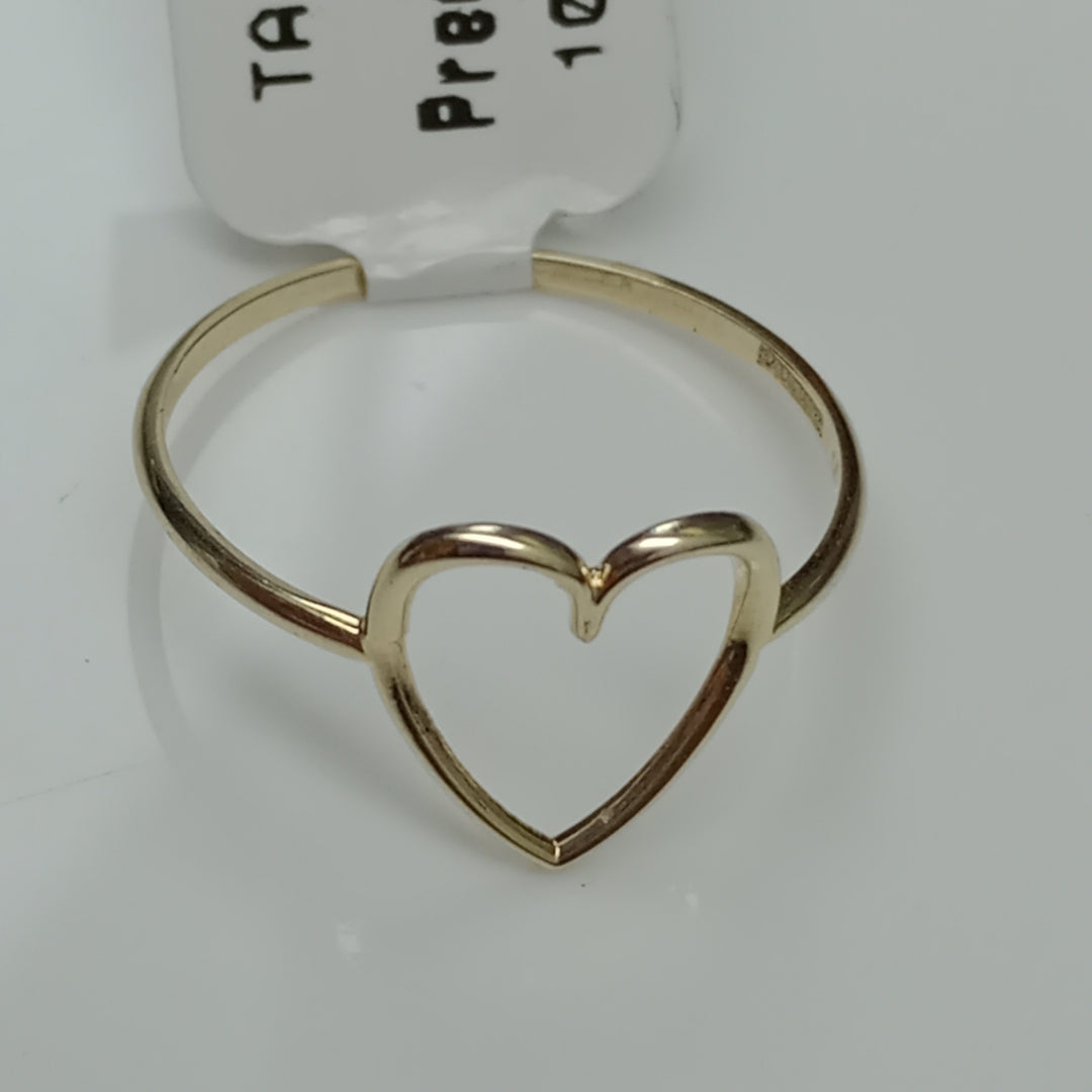 ANILLOS ANILLITO FIG CORAZON 10K TALLA 9 0.8 GR (NUEVO)