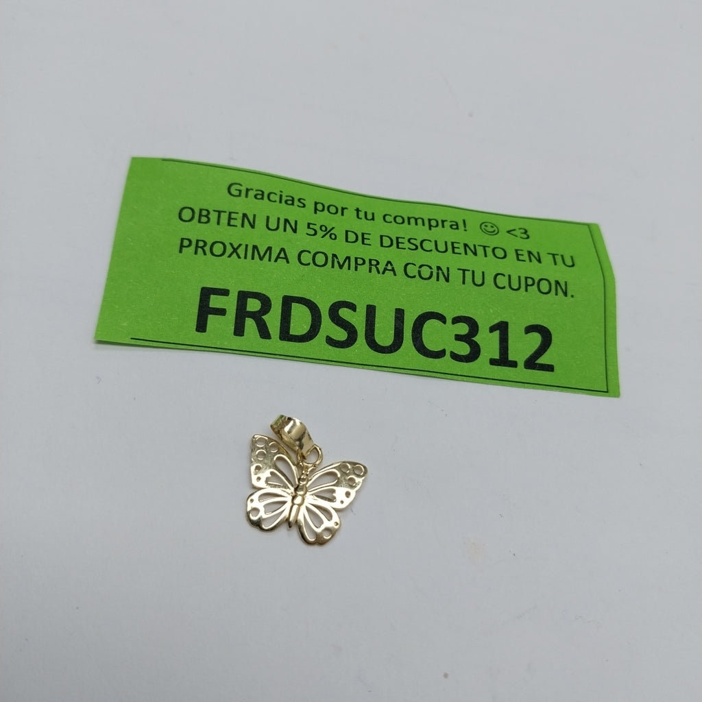 DIJE MARIPOSA 10K 0.8 GR (NUEVO)