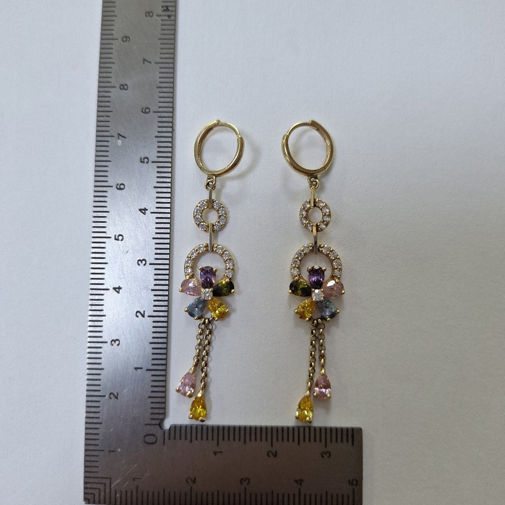 ARETES PAR ORO 14 K 4,50 GRMS (SEMINUEVO)