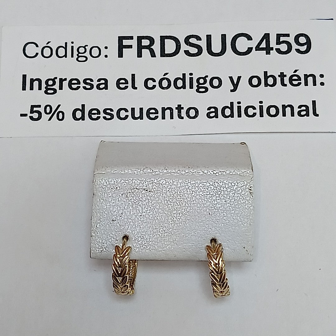 HUGGIES ORO 14K 1.2 (NUEVO)