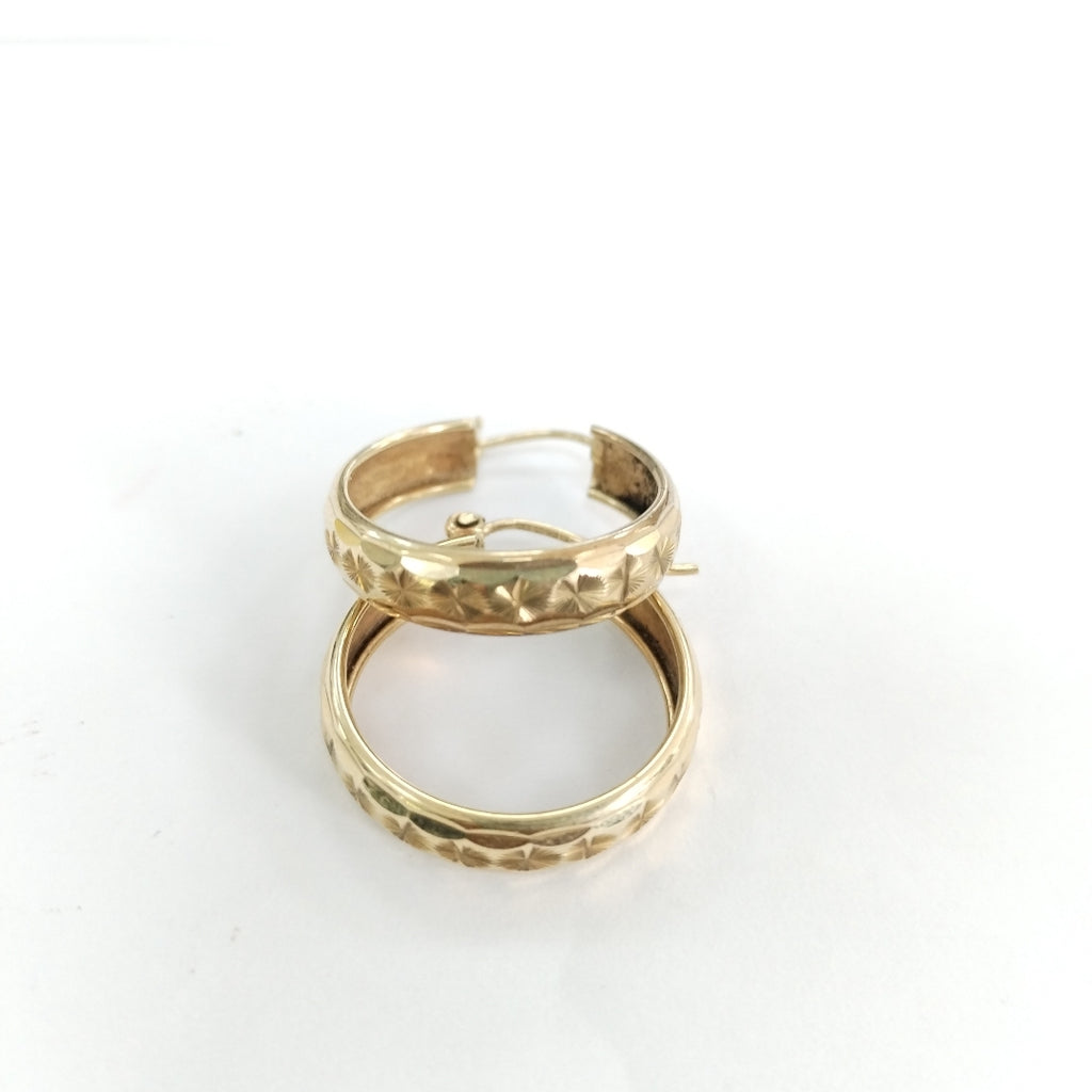 ARRACADAS PAR ORO 10 K 3,00 GRMS (SEMINUEVO)
