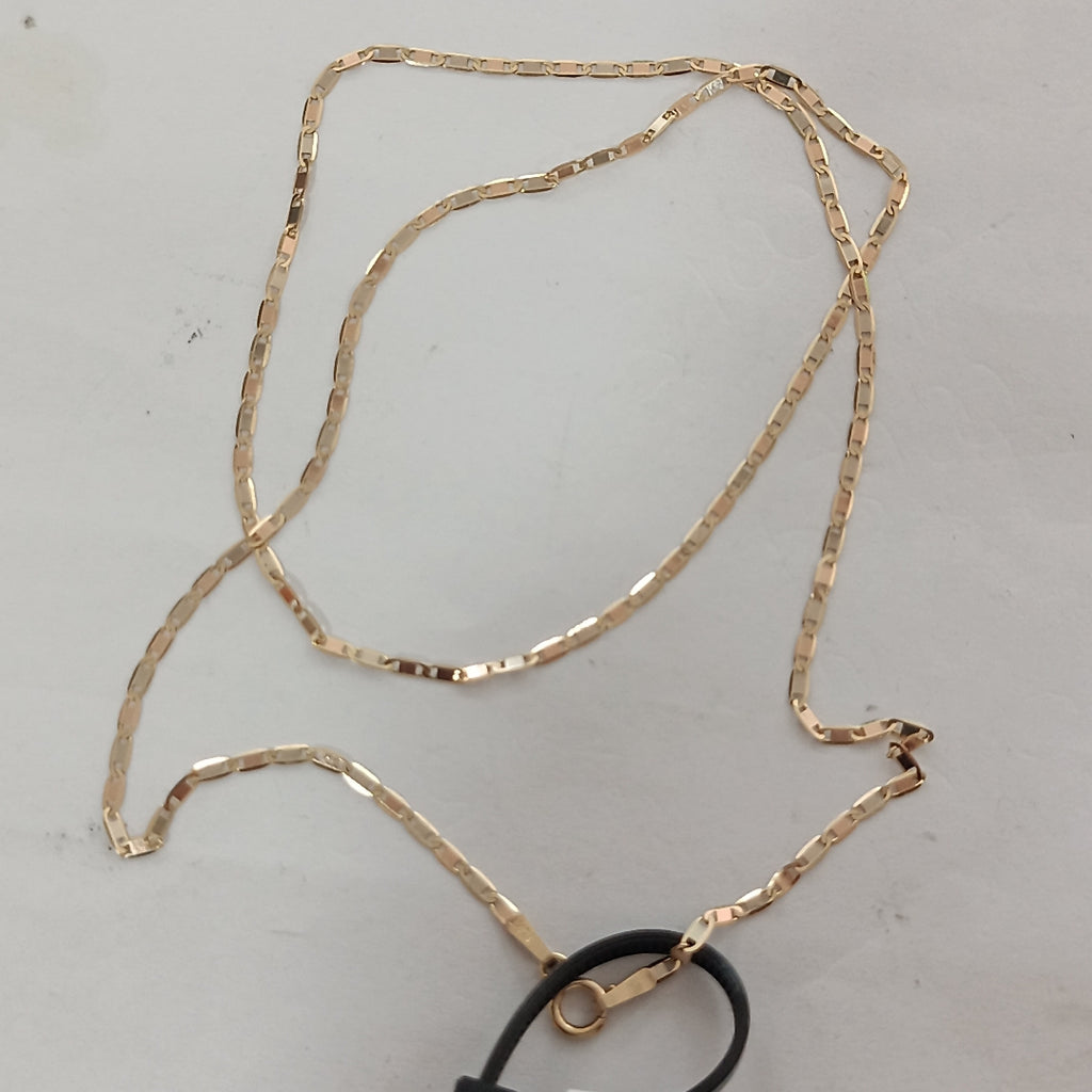 CADENA ORO COMBINADO 14 K 1,40 GRMS (SEMINUEVO)