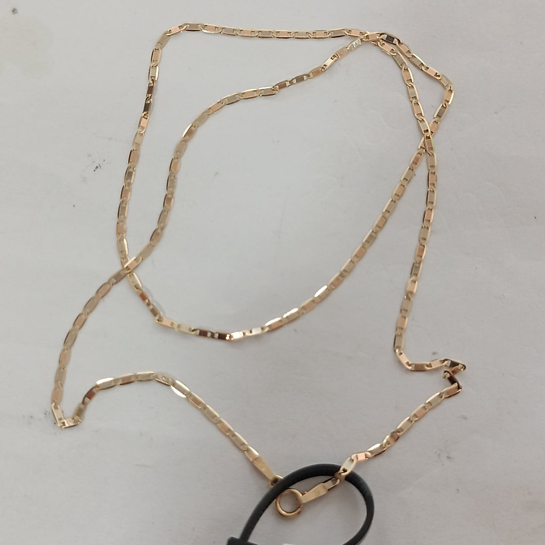 CADENA ORO COMBINADO 14 K 1,40 GRMS (SEMINUEVO)