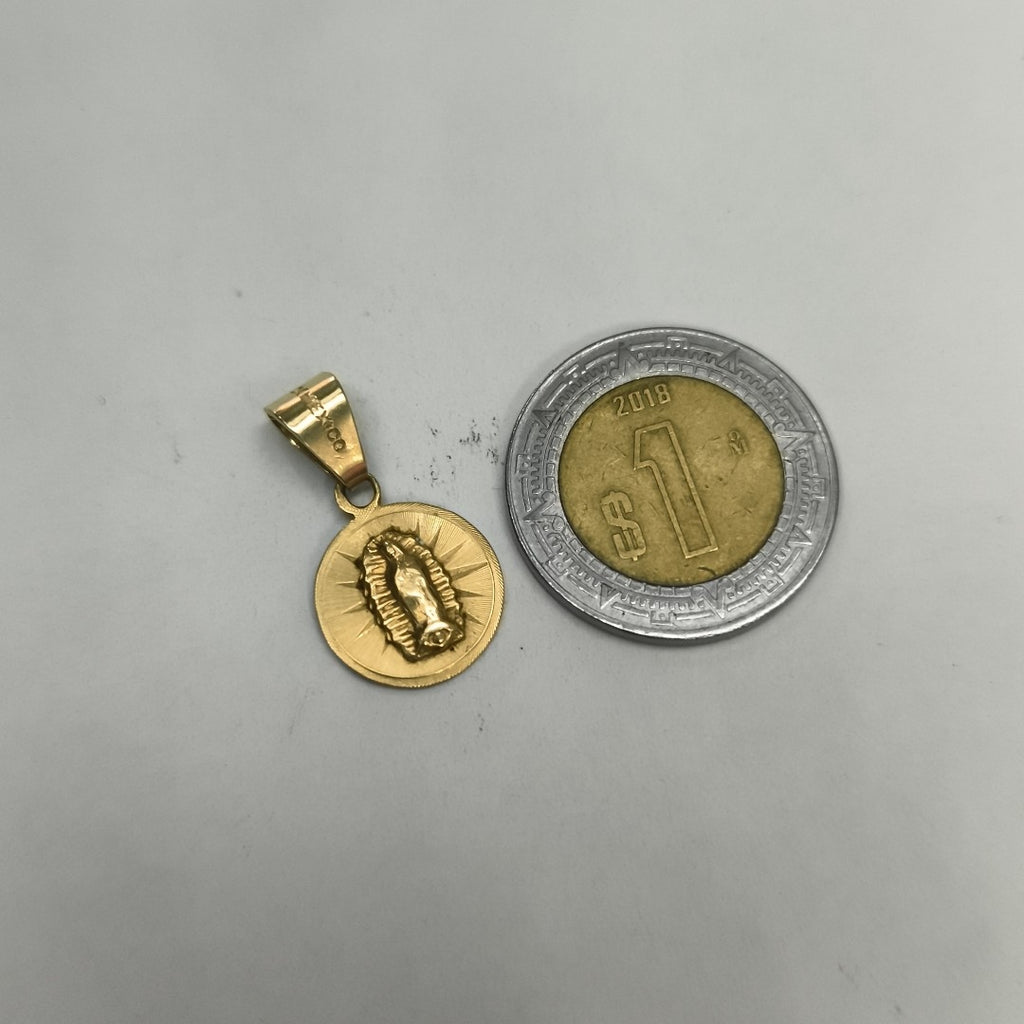 MEDALLA RELIGIOSA ORO 10 K 1,10 GRMS (SEMINUEVO)
