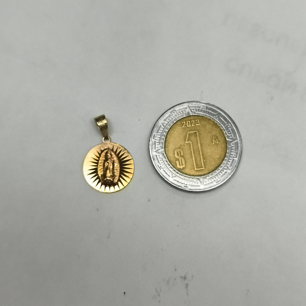 MEDALLA RELIGIOSA ORO 10 K 0,60 GRMS (SEMINUEVO)