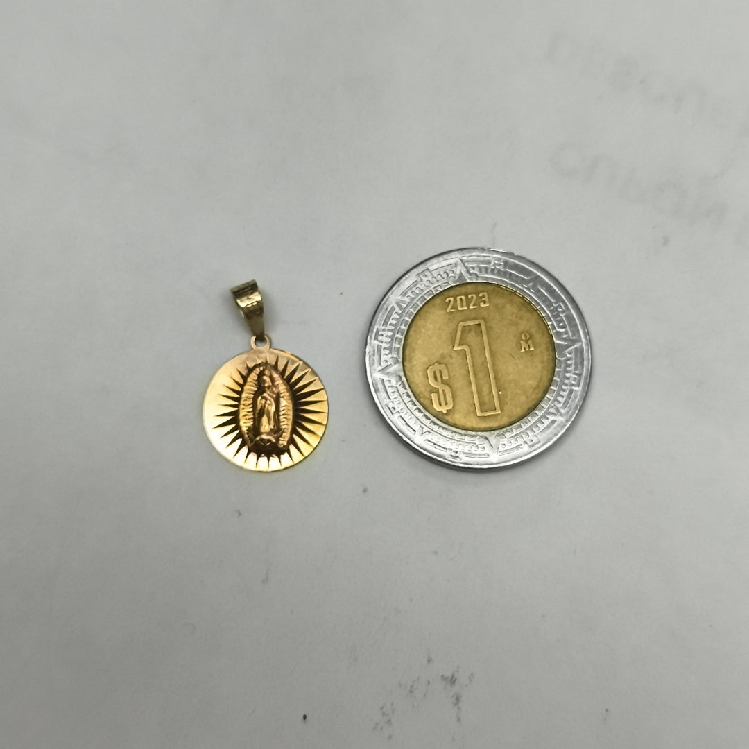 MEDALLA RELIGIOSA ORO 10 K 0,60 GRMS (SEMINUEVO)