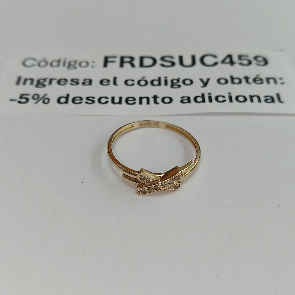 ANILLOS DAMA ORO 14K 0.9 (NUEVO)