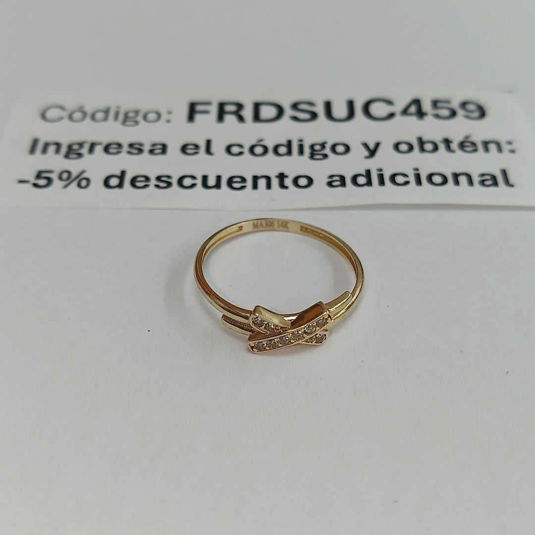 ANILLOS DAMA ORO 14K 0.9 (NUEVO)