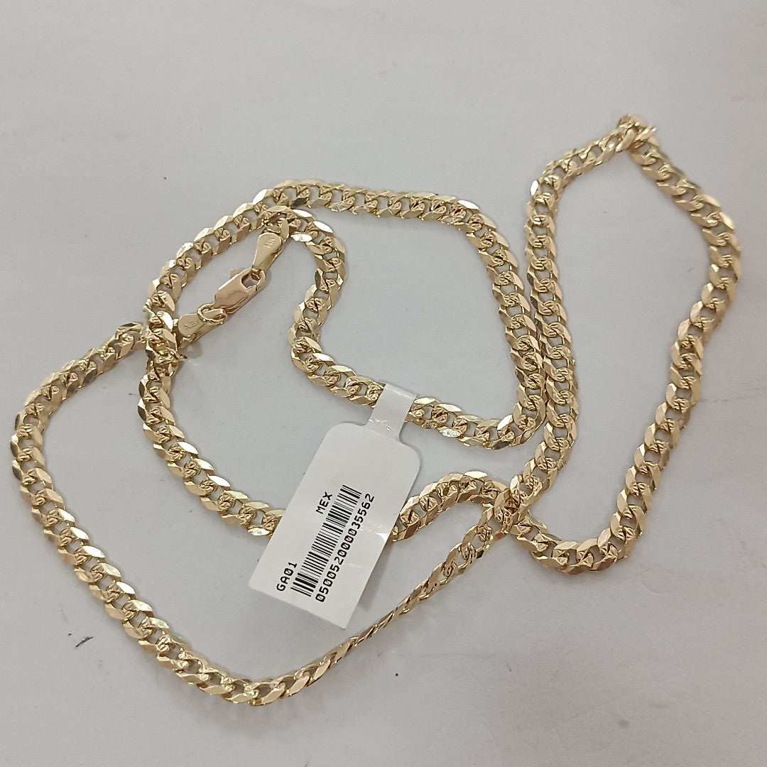 CADENA BARBADA 14K 60 CM 21.4 GR (NUEVO)
