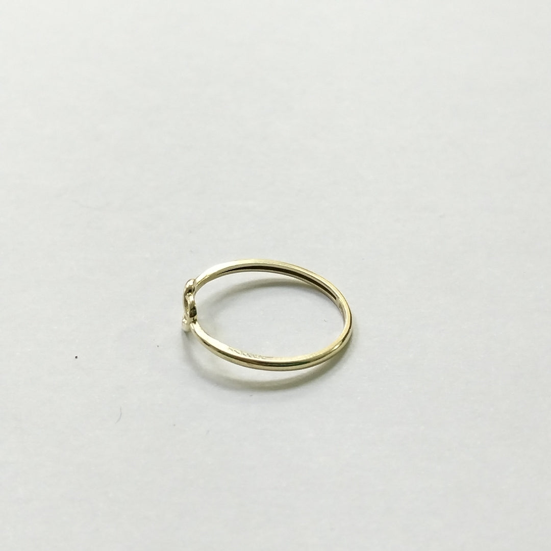 ANILLOS ANILLITO FIG CORAZON 10K TALLA 7 0.8 GR (NUEVO)