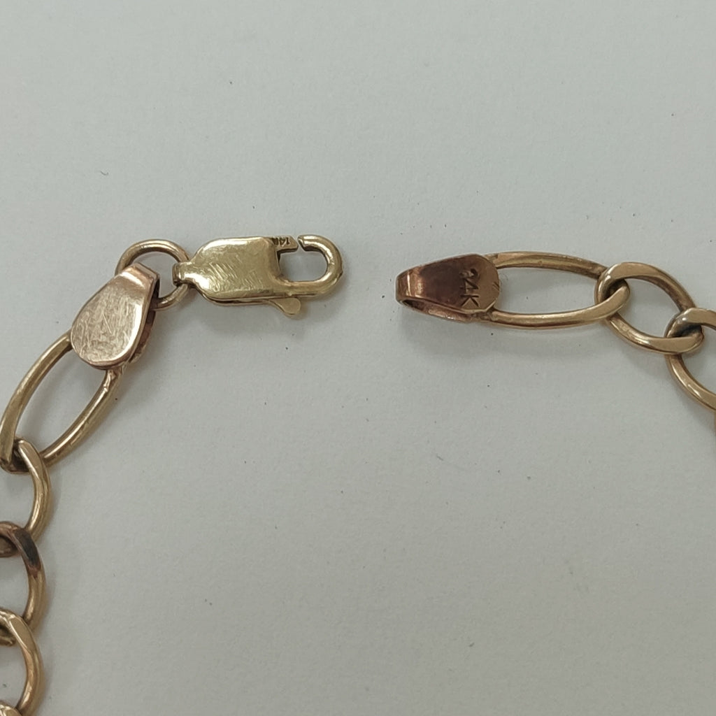 PULSERA ORO 14 K 5,50 GRMS (SEMINUEVO)