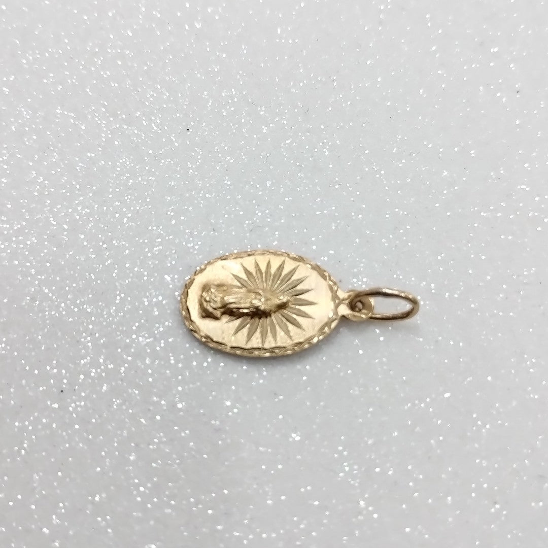MEDALLA RELIGIOSA ORO 10 K 1,40 GRMS (SEMINUEVO)