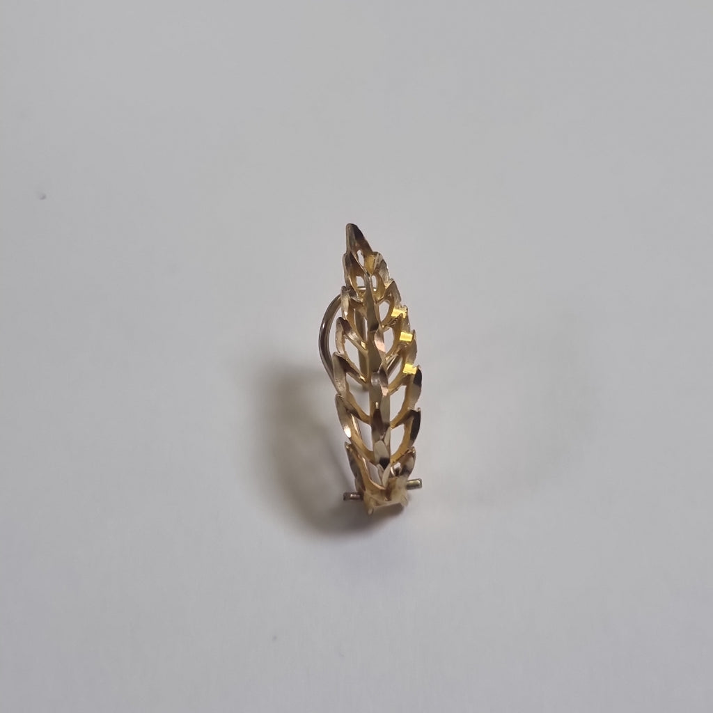 ARETES PAR ORO 10 K 2,50 GRMS (SEMINUEVO)