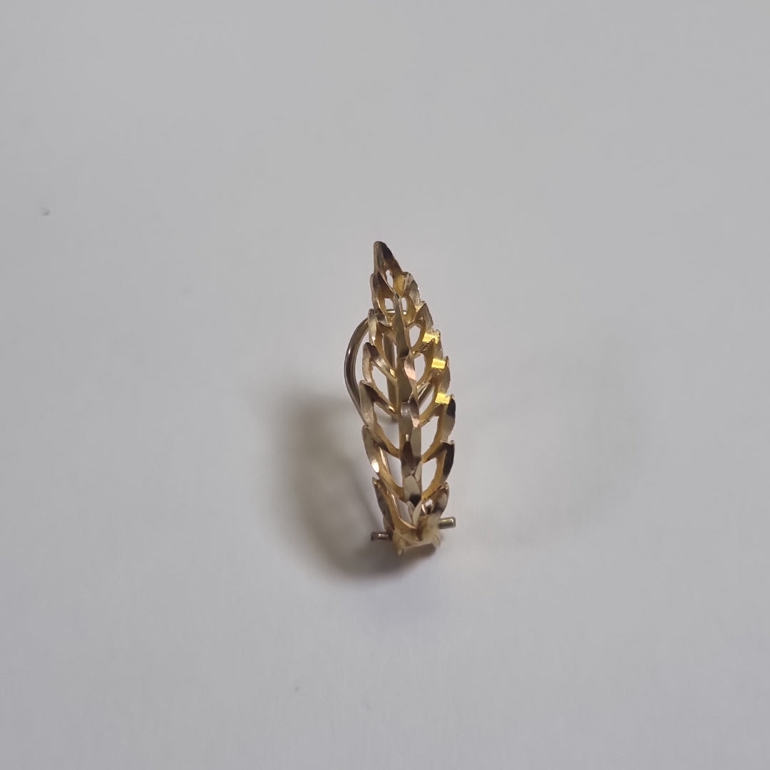ARETES PAR ORO 10 K 2,50 GRMS (SEMINUEVO)
