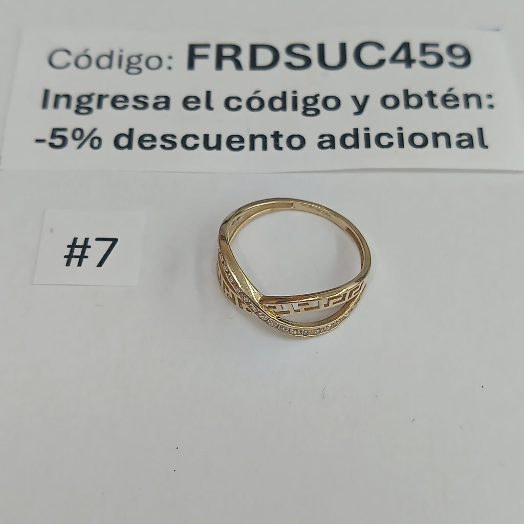 ANILLOS DAMA ORO 14K 1.6 (NUEVO)