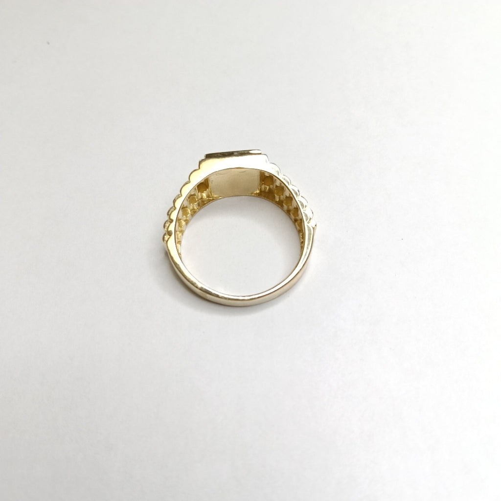 ANILLO C ONIX 14K 11 TALLA 8.6 GR (NUEVO)