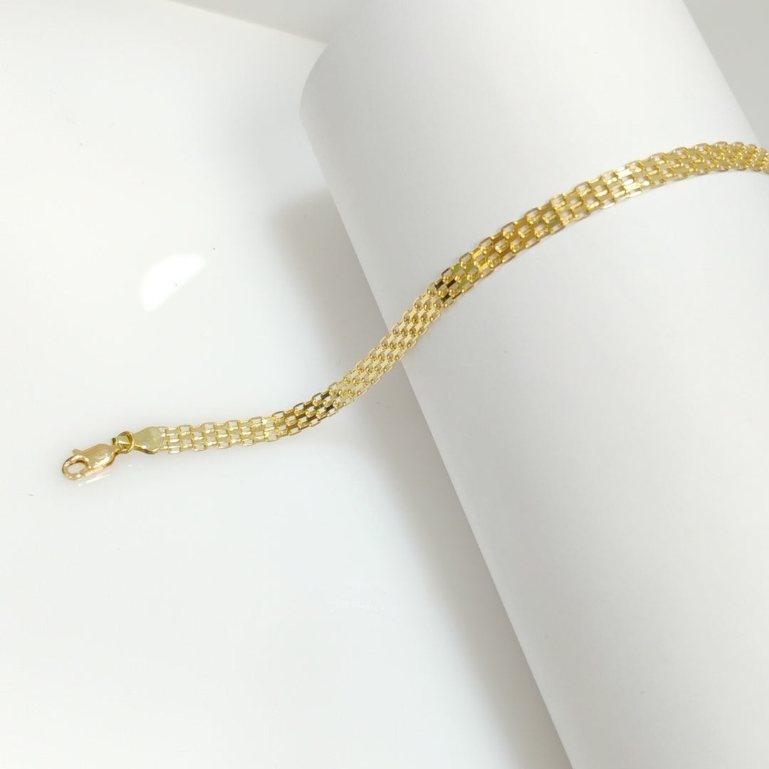 PULSERA ESPECIAL 10K 21 CM 4.4 GR (NUEVO)