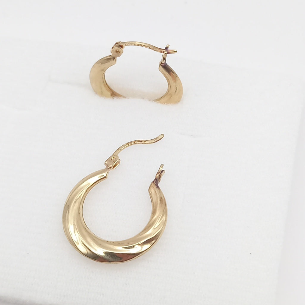 ARETES PAR ORO 10 K 1.7 GRMS (SEMINUEVO)