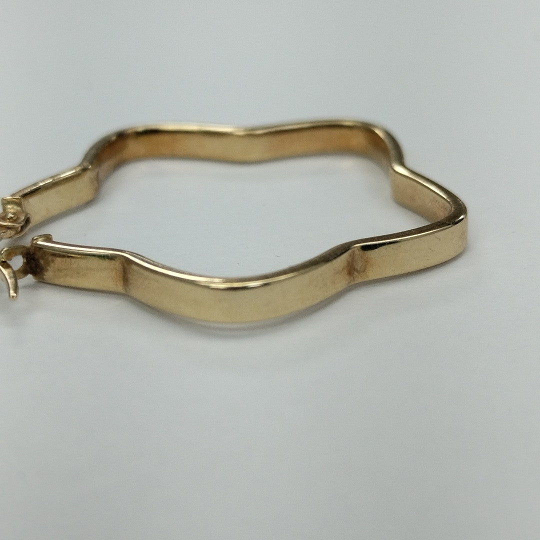 ARRACADAS PAR ORO 14 K 2.4 GRMS (SEMINUEVO)