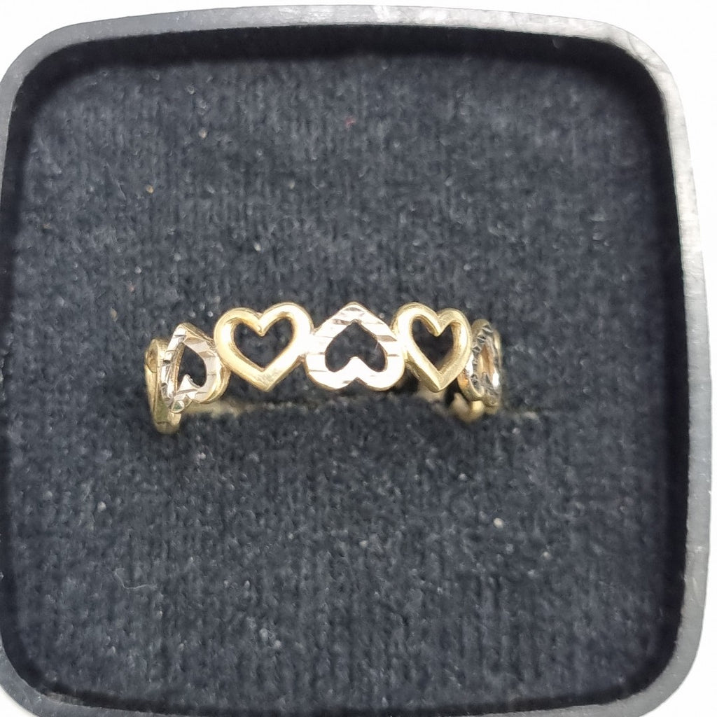 ANILLITO ORO, RODIADO 10 K 1 GRMS (SEMINUEVO)