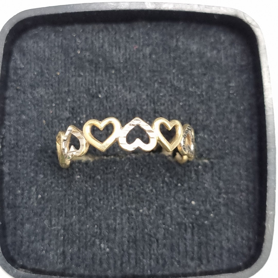 ANILLITO ORO, RODIADO 10 K 1 GRMS (SEMINUEVO)