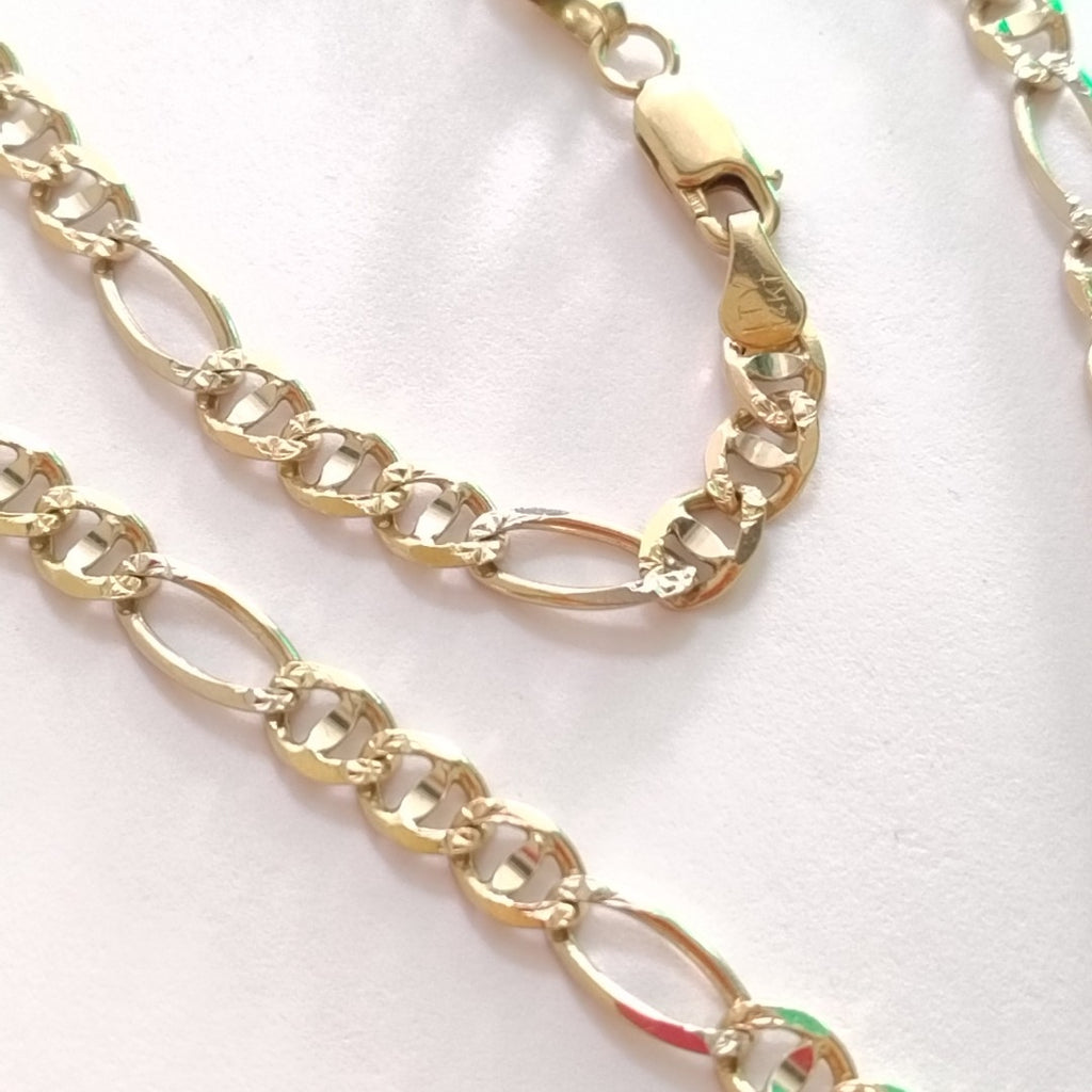CADENA ORO,ORO COMBINADO 10 K 19,10 GRMS (SEMINUEVO)