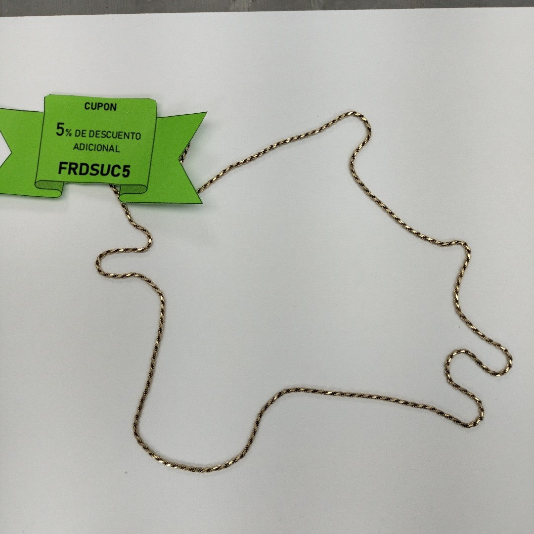 CADENA ORO 14 K 8.5 GRMS (SEMINUEVO)