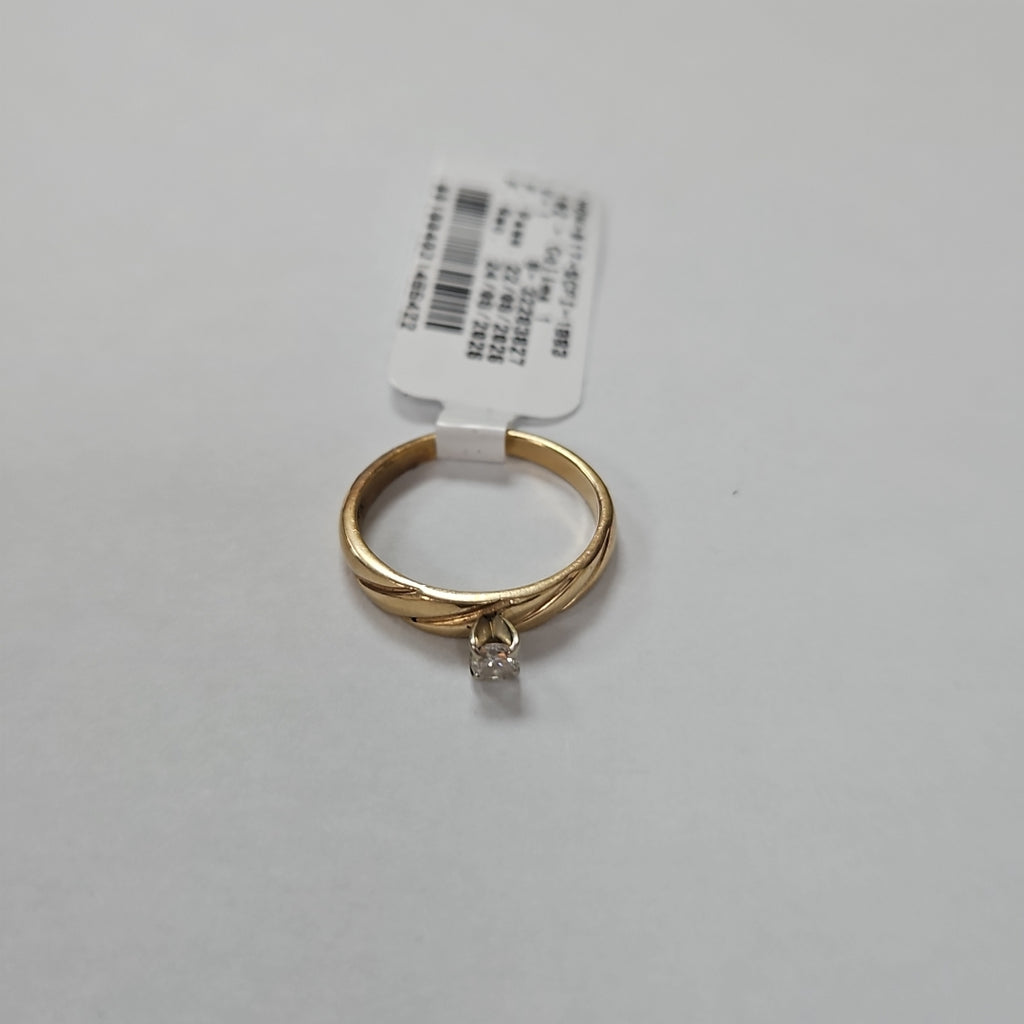 SOLITARIO ORO 14 K 2 GRMS (SEMINUEVO)