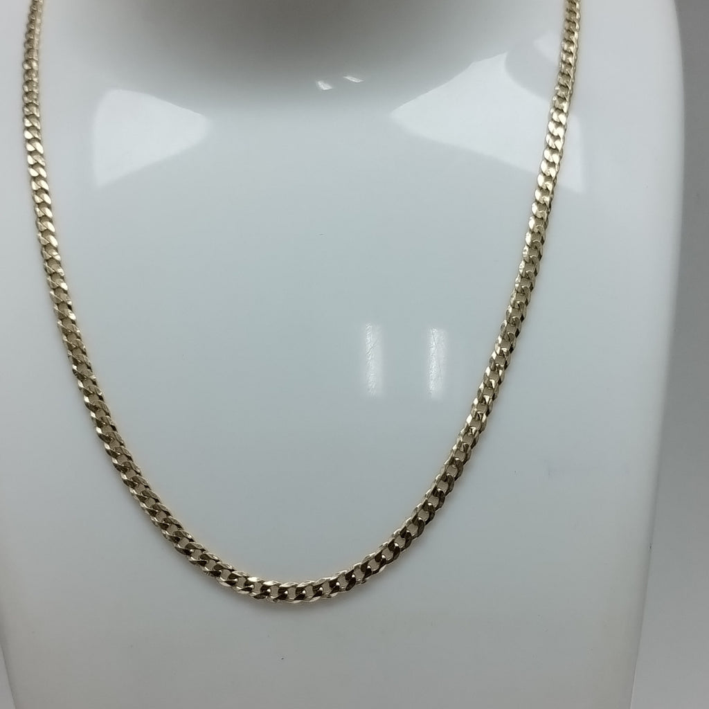 CADENA BARBADA 14K 60 CM 10 GR (NUEVO)