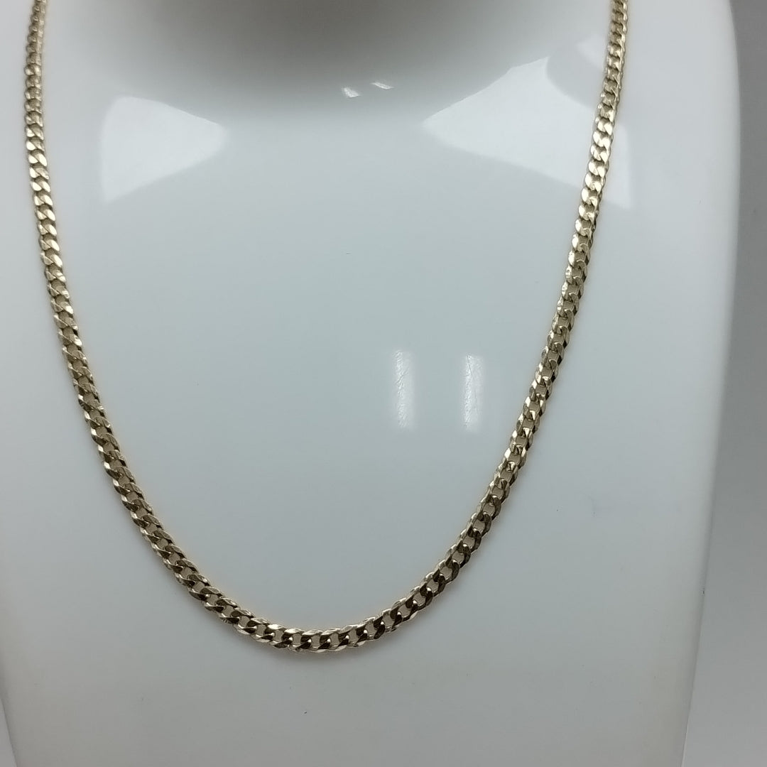 CADENA BARBADA 14K 60 CM 10 GR (NUEVO)
