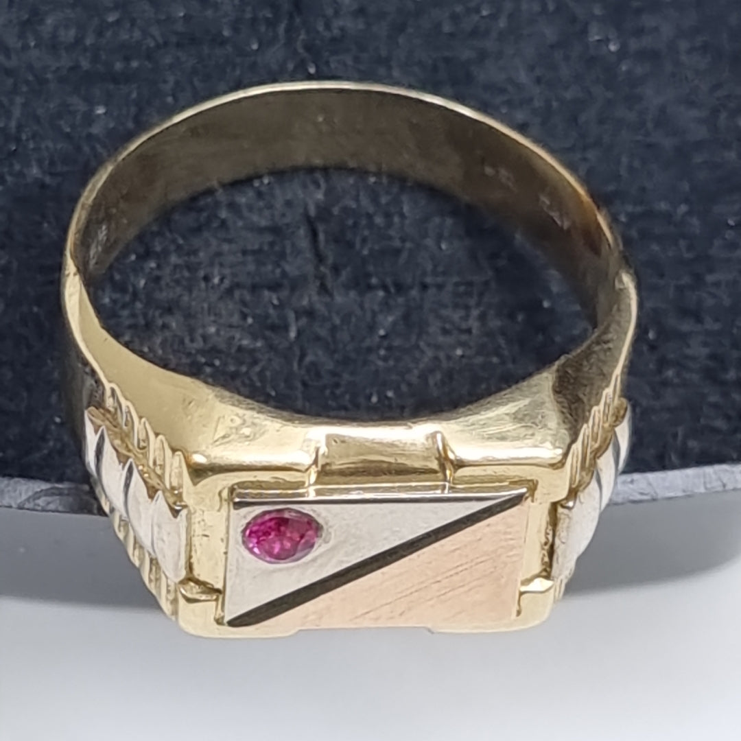 ANILLO ORO 14 K 5.4 GRMS (SEMINUEVO)