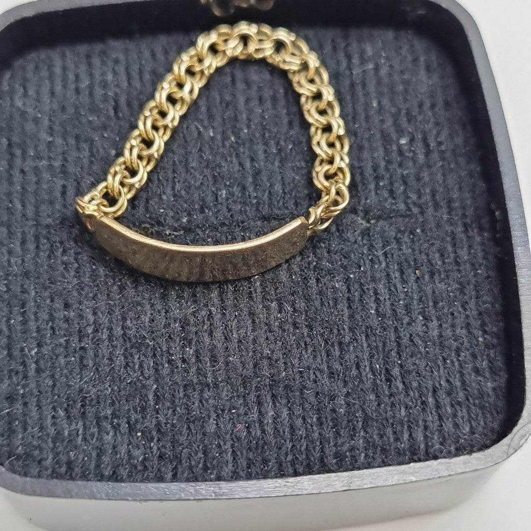 ANILLO ORO 10 K 1.3 GRMS (SEMINUEVO)