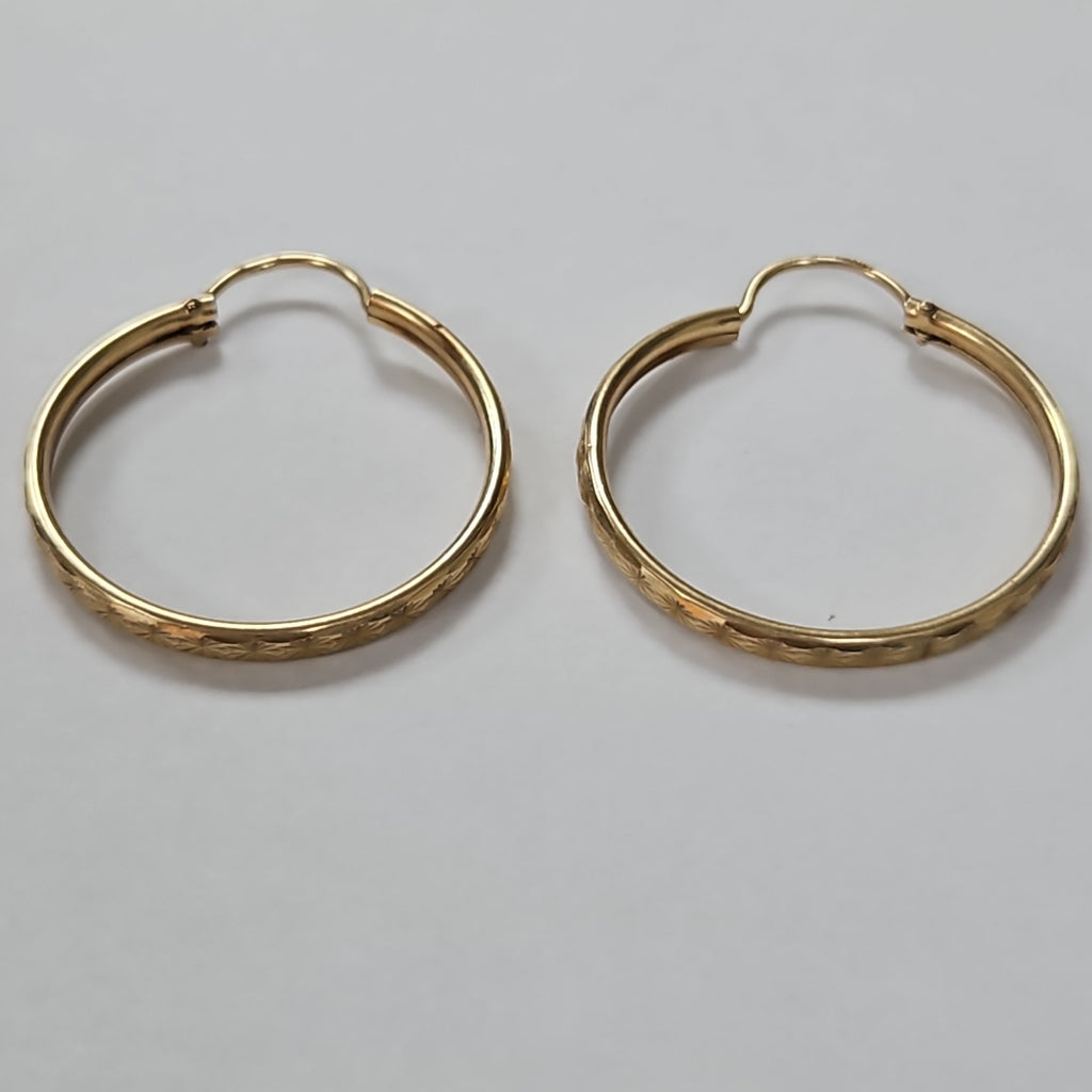ARRACADAS PAR ORO 10 K 2,10 GRMS (SEMINUEVO)