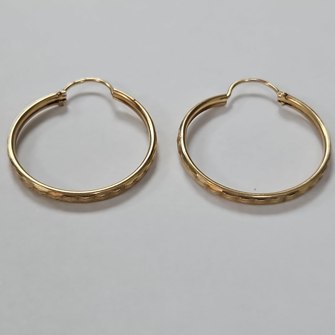 ARRACADAS PAR ORO 10 K 2,10 GRMS (SEMINUEVO)