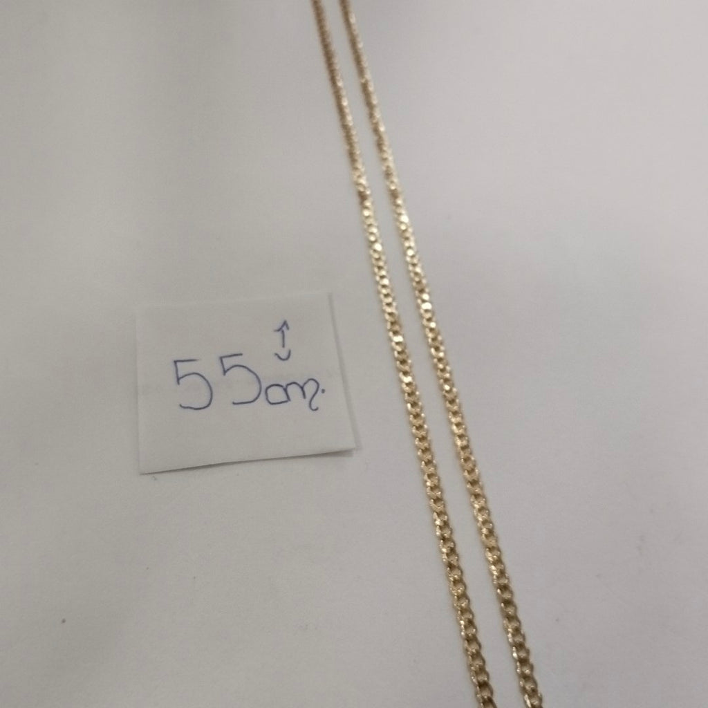 CADENA BARBADA 14K 55 CM 5.1 GR (NUEVO)