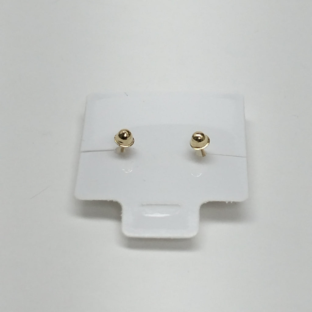 BROQUELES BROQUEL FIG SONRISA ESMALTE AMARILLO 14K 0.2074 GR (NUEVO)