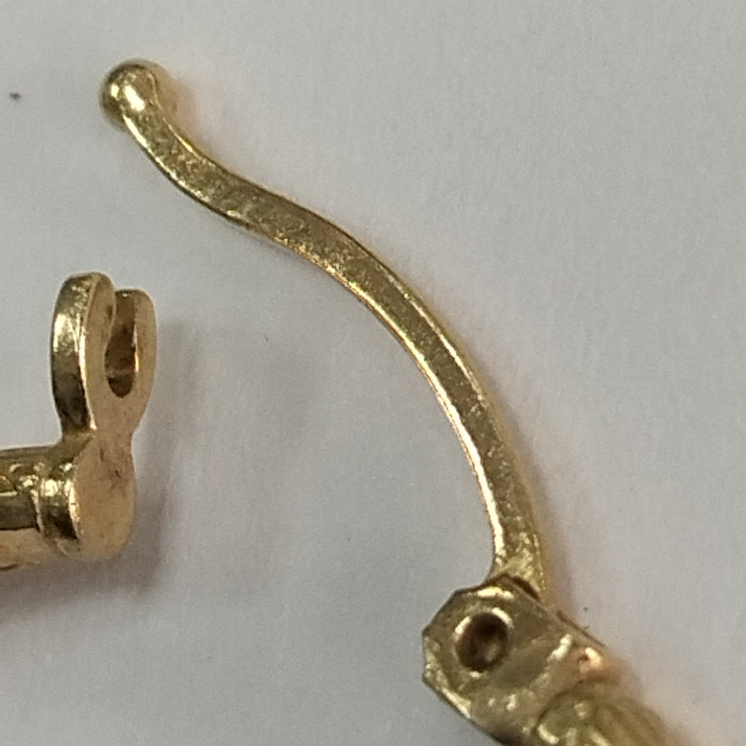 ARRACADAS PAR ORO 14 K 2.5 GRMS (SEMINUEVO)