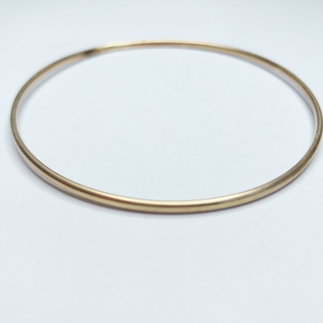 PULSERA RIGIDA ORO 10 K 2.9 GRMS (SEMINUEVO)