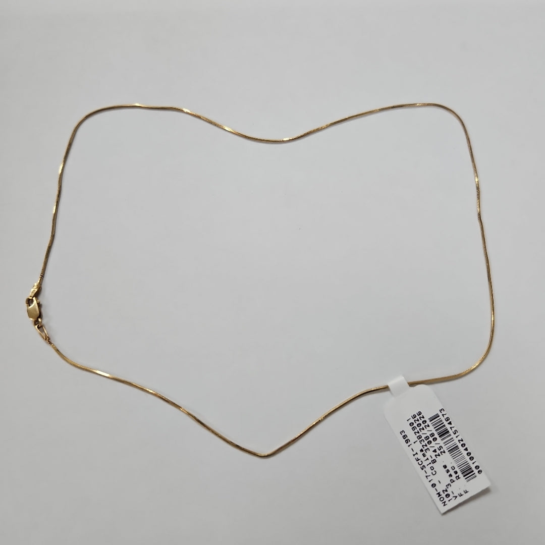 CADENA ORO 14 K 2,70 GRMS (SEMINUEVO)