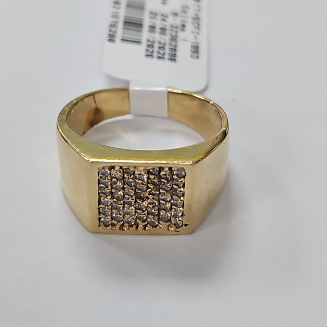 ANILLO ORO 14 K 7,10 GRMS (SEMINUEVO)
