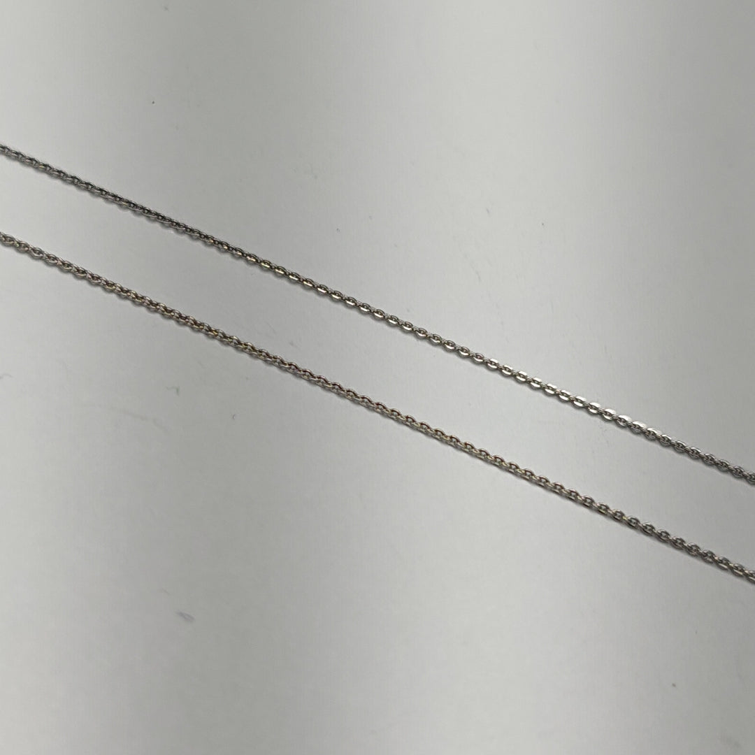 GARGANTILLA ORO, ORO BLANCO 14 K 1.3 GRMS (SEMINUEVO)