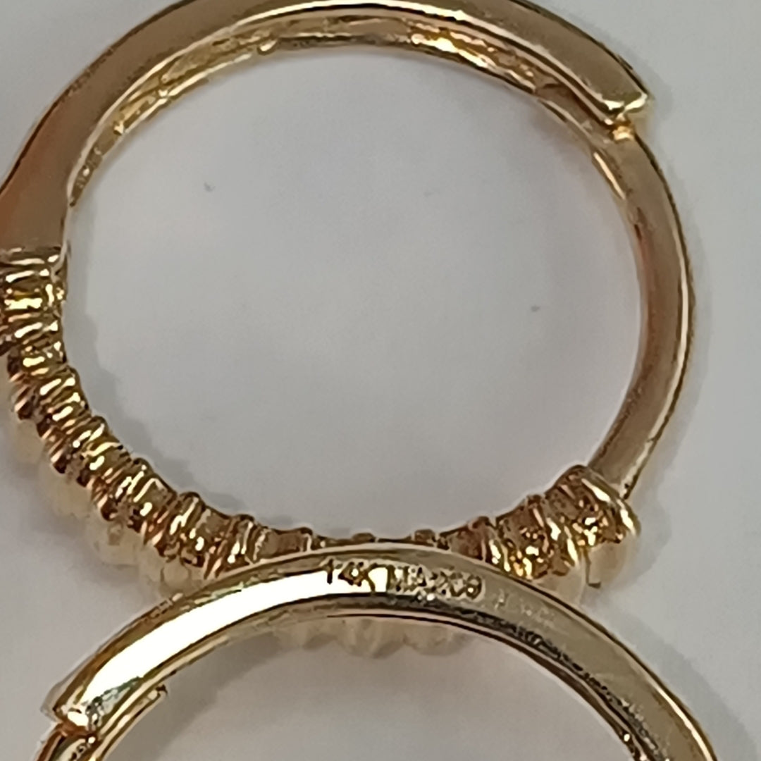 HUGGIES ORO 14K 1.2 (NUEVO)