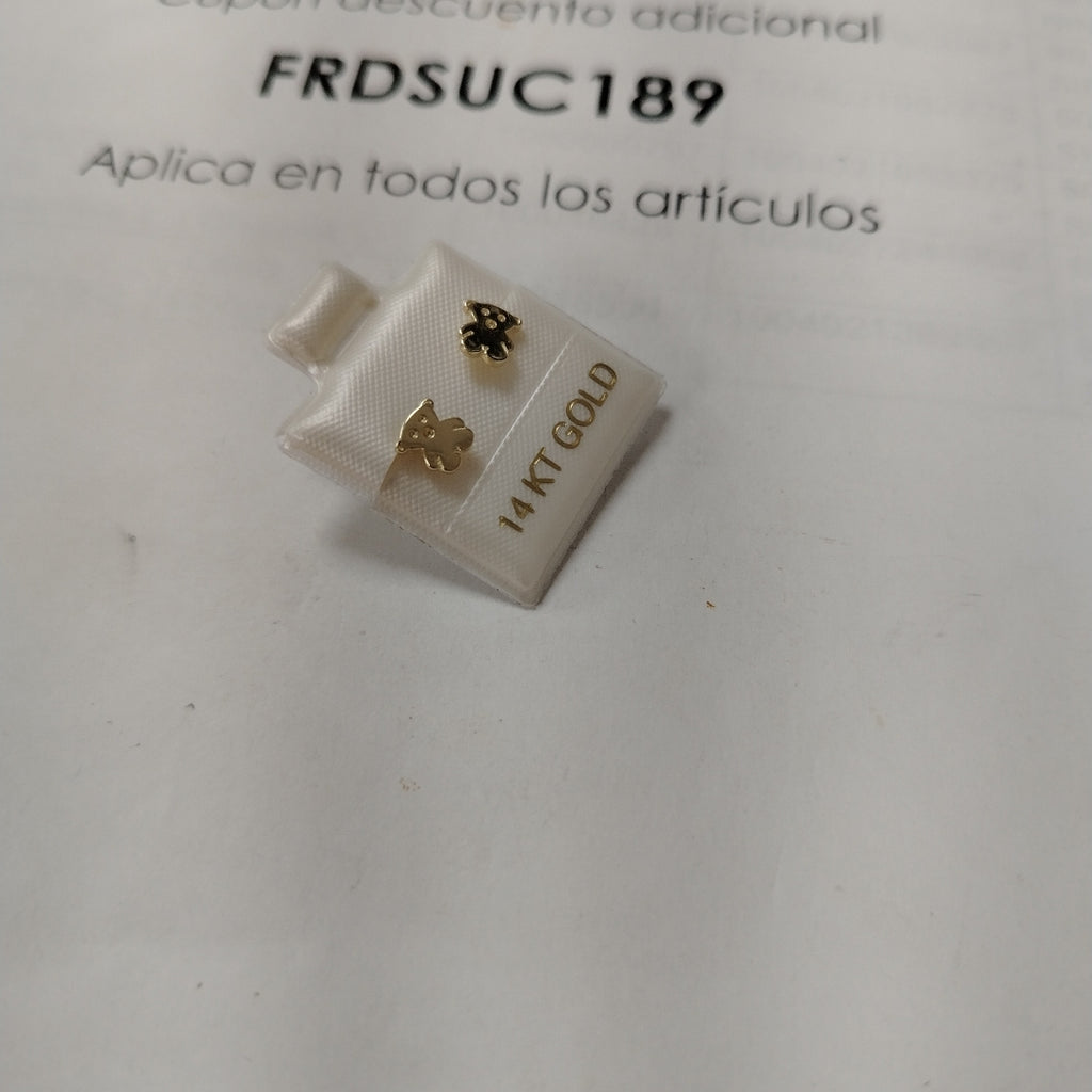 BROQUELES ORO 14K 0.8 (NUEVO)