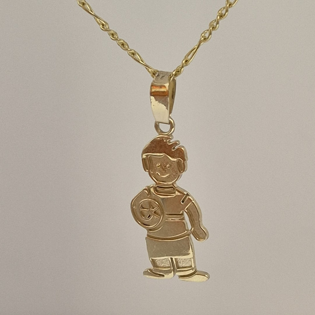 DIJE NIÑO 10K 0.9 GR (NUEVO)
