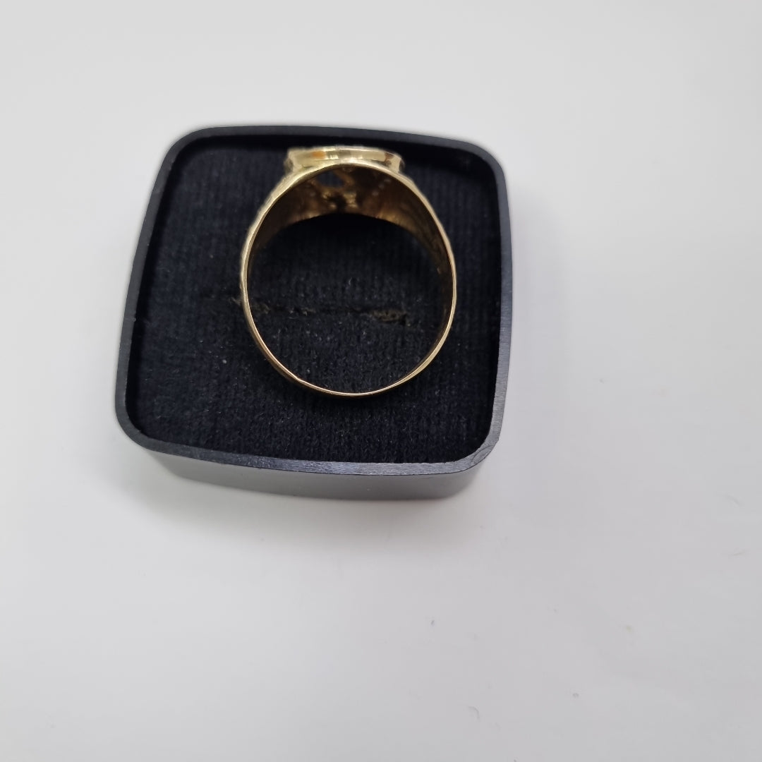 ANILLO ORO 10 K 4.3 GRMS (SEMINUEVO)